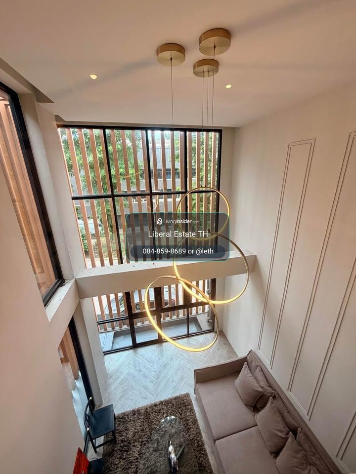LTHC15700 - Luxury Pet-Friendly Townhome for Rent Ekkamai  | Corner Unit with Big Garden | 80,000 THB | ทาวน์โฮมหรูให้เช่า เอกมัย  บ้านมุม พร้อมสวนขนาดใหญ่ เลี้ยงสัตว์ได้ – รูปที่ 4