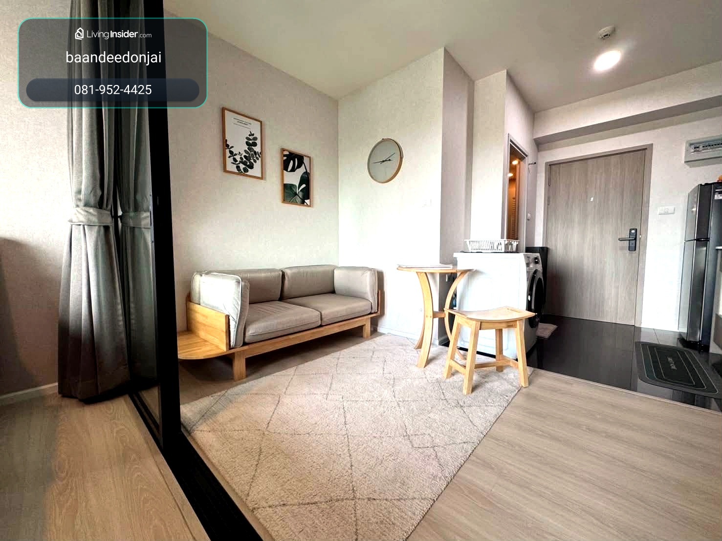 ให้เช่าคอนโด A SPACE เมกาบางนา (29 ตร.ม.) 1นอน 1น้ำ เฟอร์ครบ พร้อมอยู่ – รูปที่ 2