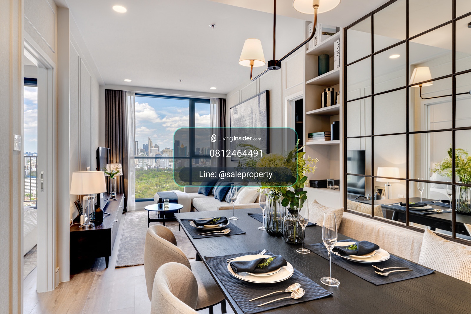 The Crown Residences 2ห้องนอนราคาพิเศษ เดินทางสะดวก ใกล้รถไฟฟ้า MRT สวนลุมพินี – รูปที่ 2