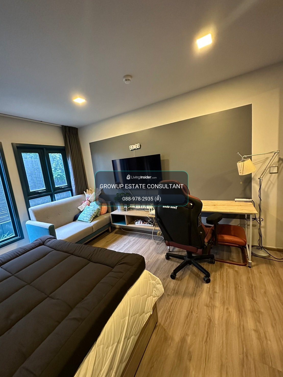P-3032 🔥🔥 Urgent for rent! The base Sukhumvit 50, ready to move in, near BTS On Nut. – รูปที่ 2