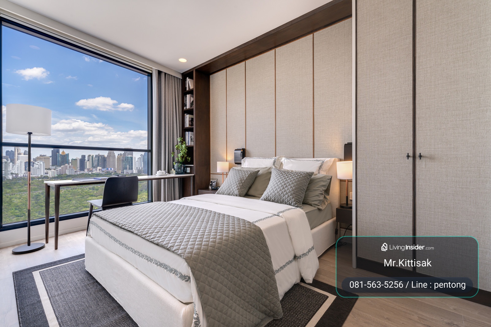 The Crown Residences  คอนโดพร้อมเข้าอยู่ ฟรีค่าใช้จ่าย ไม่กี่นาทีถึงจุฬาฯ – รูปที่ 4