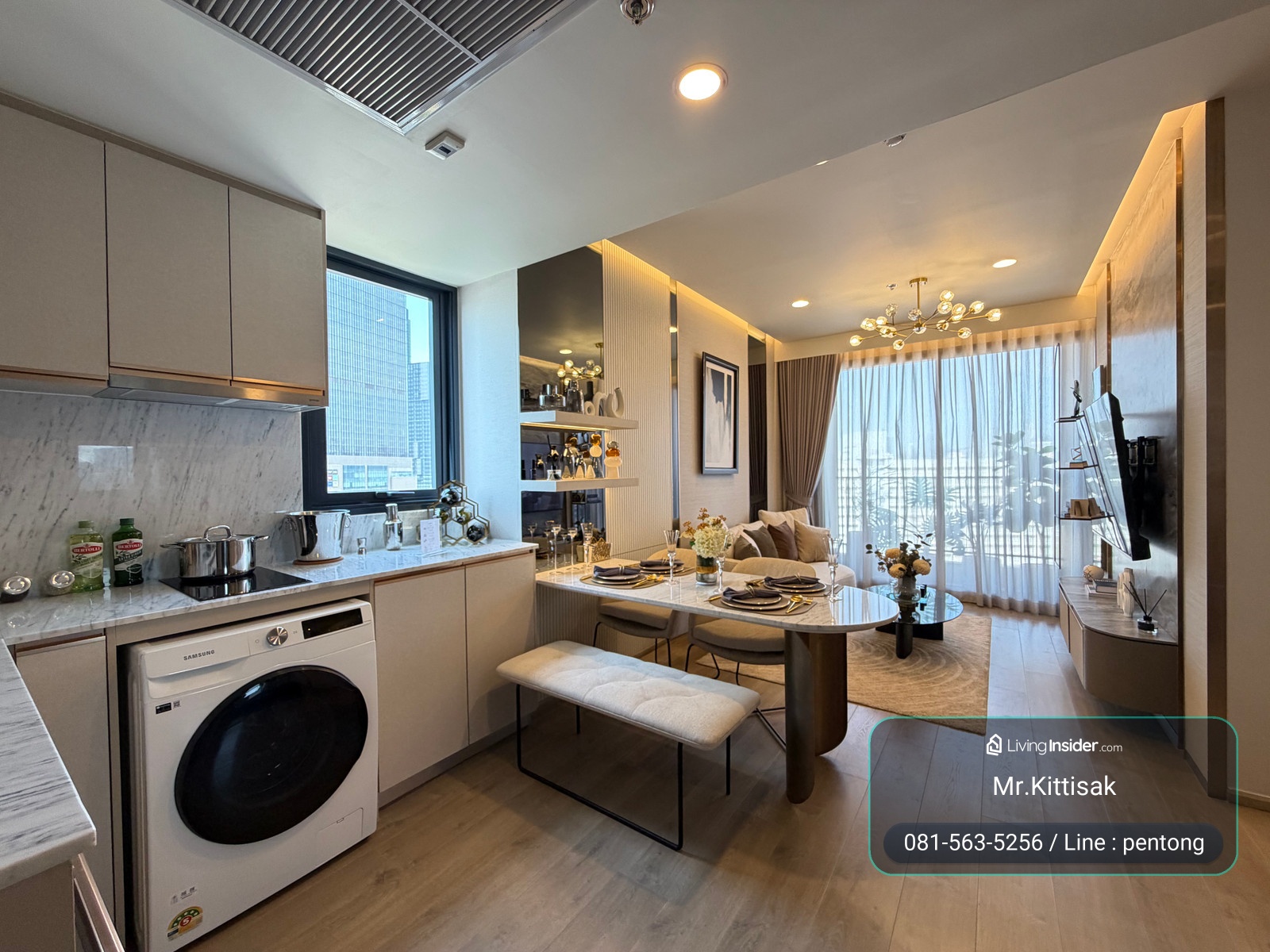  The Crown Residences 2 ห้องนอน พร้อมข้อเสนอสุดพิเศษโดยตรงจากโครงการ  – รูปที่ 2