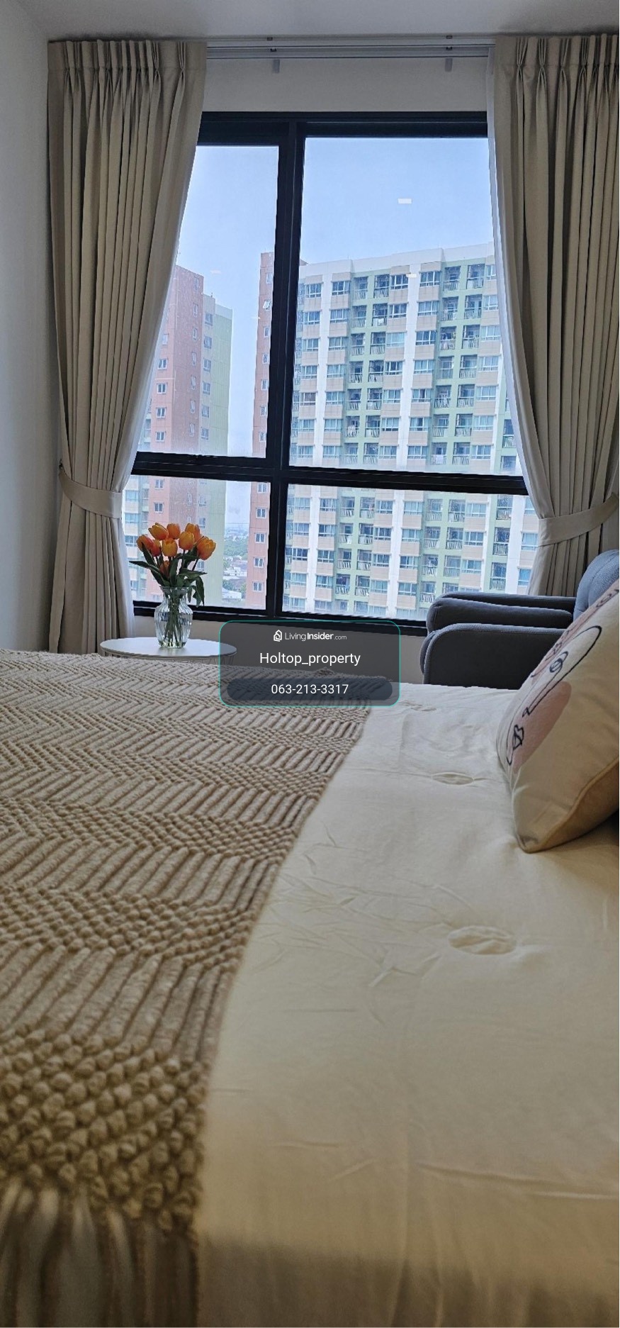 #E904💕(รหัสเดิมS3634)100669ให้เช่าคอนโด  The Rich Rama 9 - Srinagarindra – รูปที่ 4