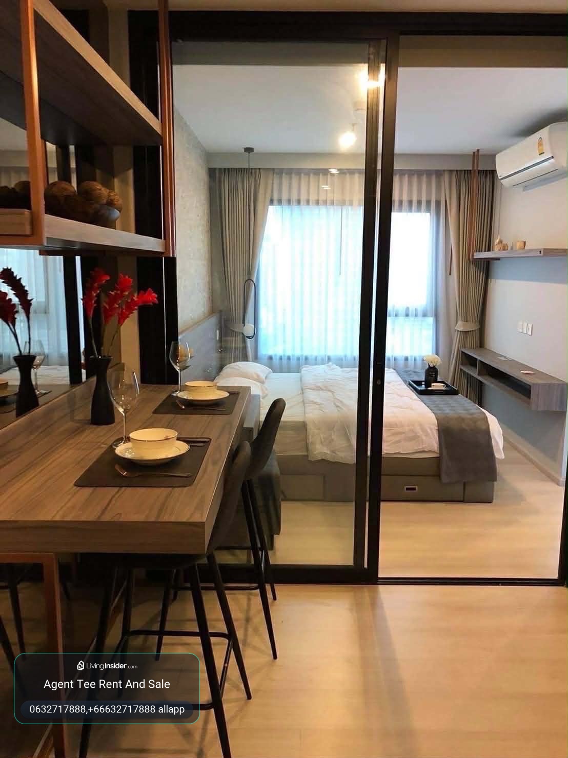 life asoke /rent20,000 35sqm/ appall 0632717888 have clip vdo – รูปที่ 2