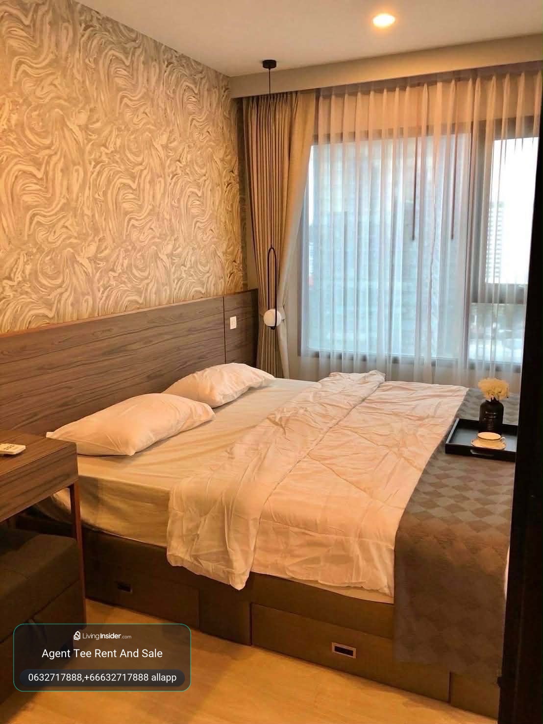 life asoke /rent20,000 35sqm/ appall 0632717888 have clip vdo – รูปที่ 4