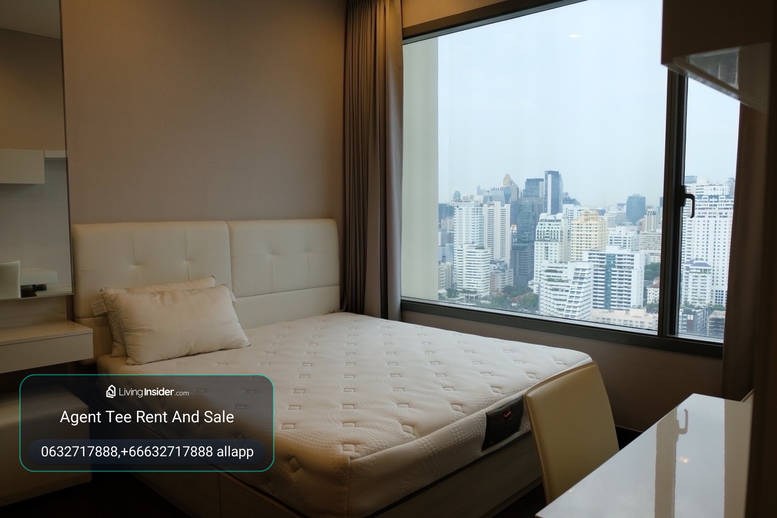 Q asoke /1bed 38sqm/Good price 23,000 / 0632717888 All app in phone – รูปที่ 2