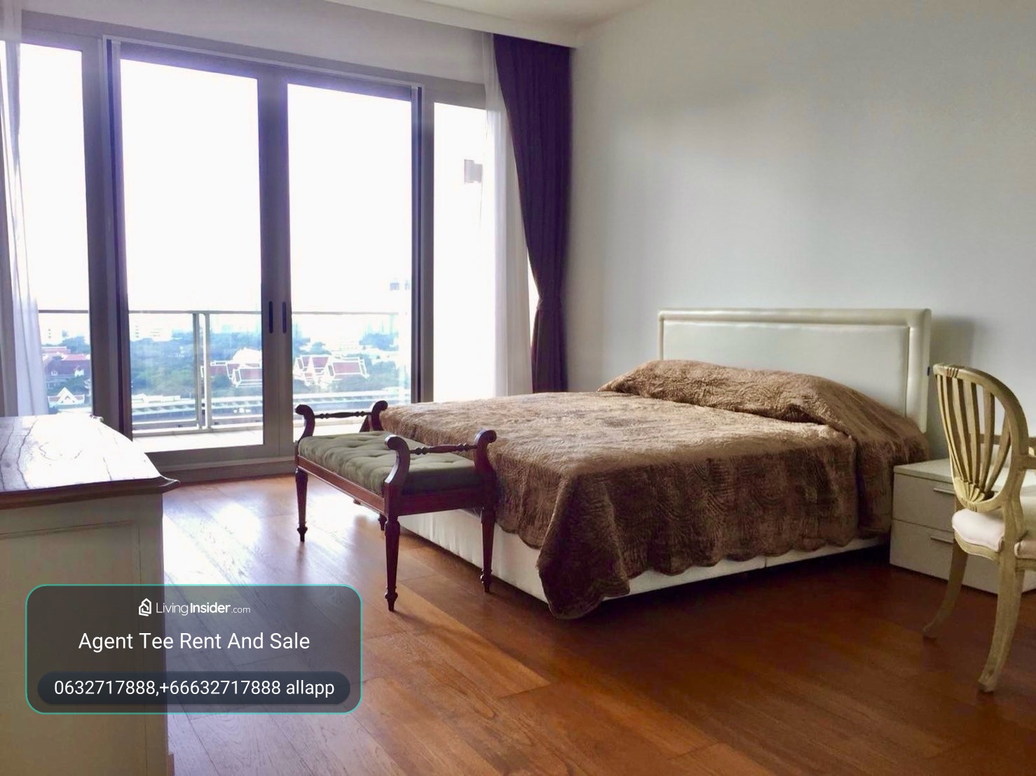 185 Rajadamri /2bed bigsize/120,000 open Negotiation/ 0632717888 All app – รูปที่ 2