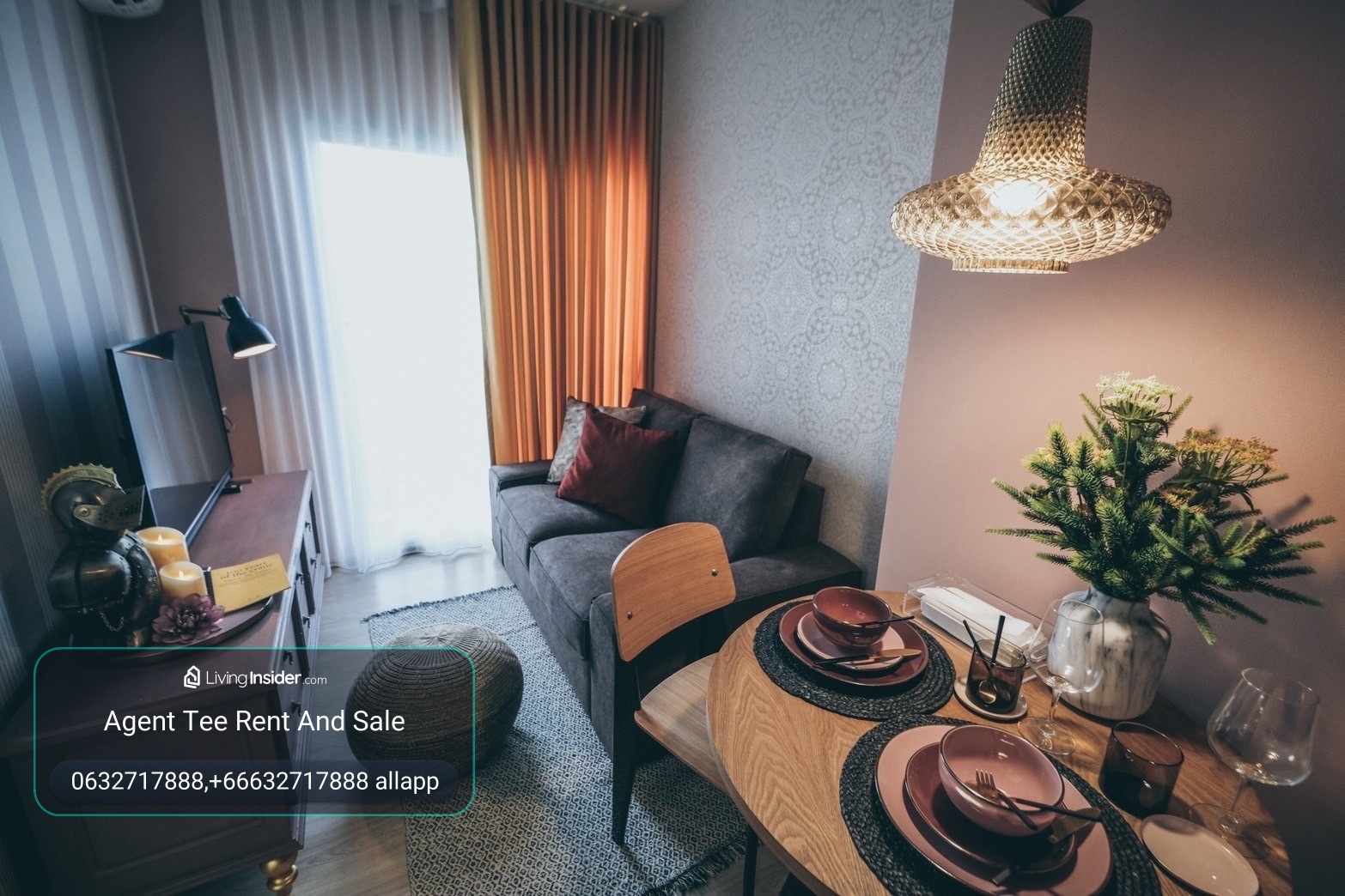 noble revolve ratchada 2 / 1bed Conner / 17k / Hight Floor 0632717888 All app – รูปที่ 3