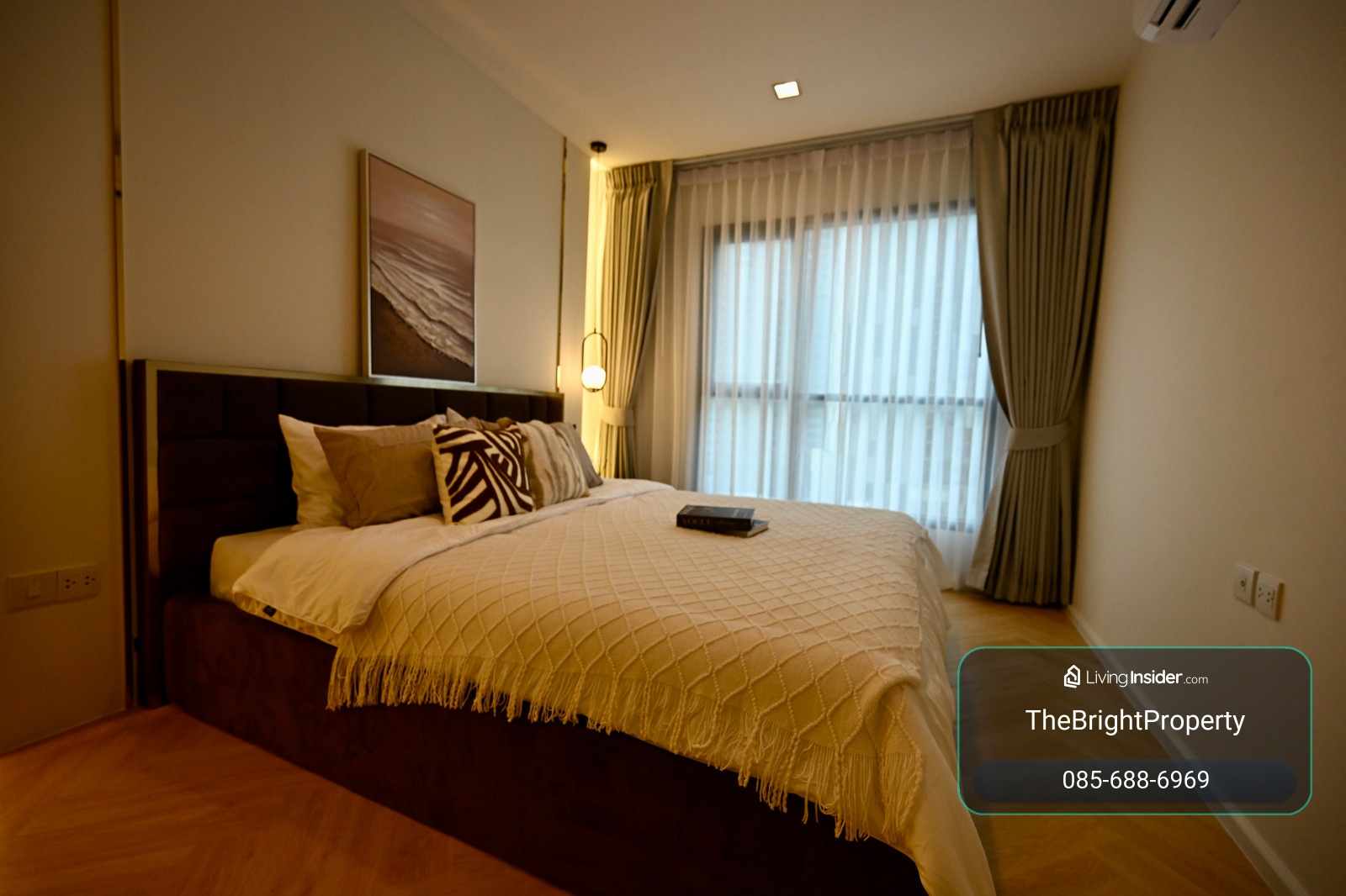 🏙️ Condo for sale Life Sukhumvit 48, prime location, near BTS Phra Khanong, walking distance!  ✨ Room size 40 sq m. 🛏️ 2 bedrooms | 🚿 1 bathroom 🏢 Building N, 10th floor, open view, comfortable 💥 Beautiful room, newly renovated, fully decorated, ready to  – รูปที่ 3