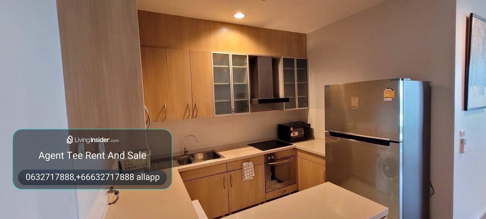 citismart condo sukhumvit18 /Rent 3bed 50,000 /0632717888 Allapp in phone – รูปที่ 2