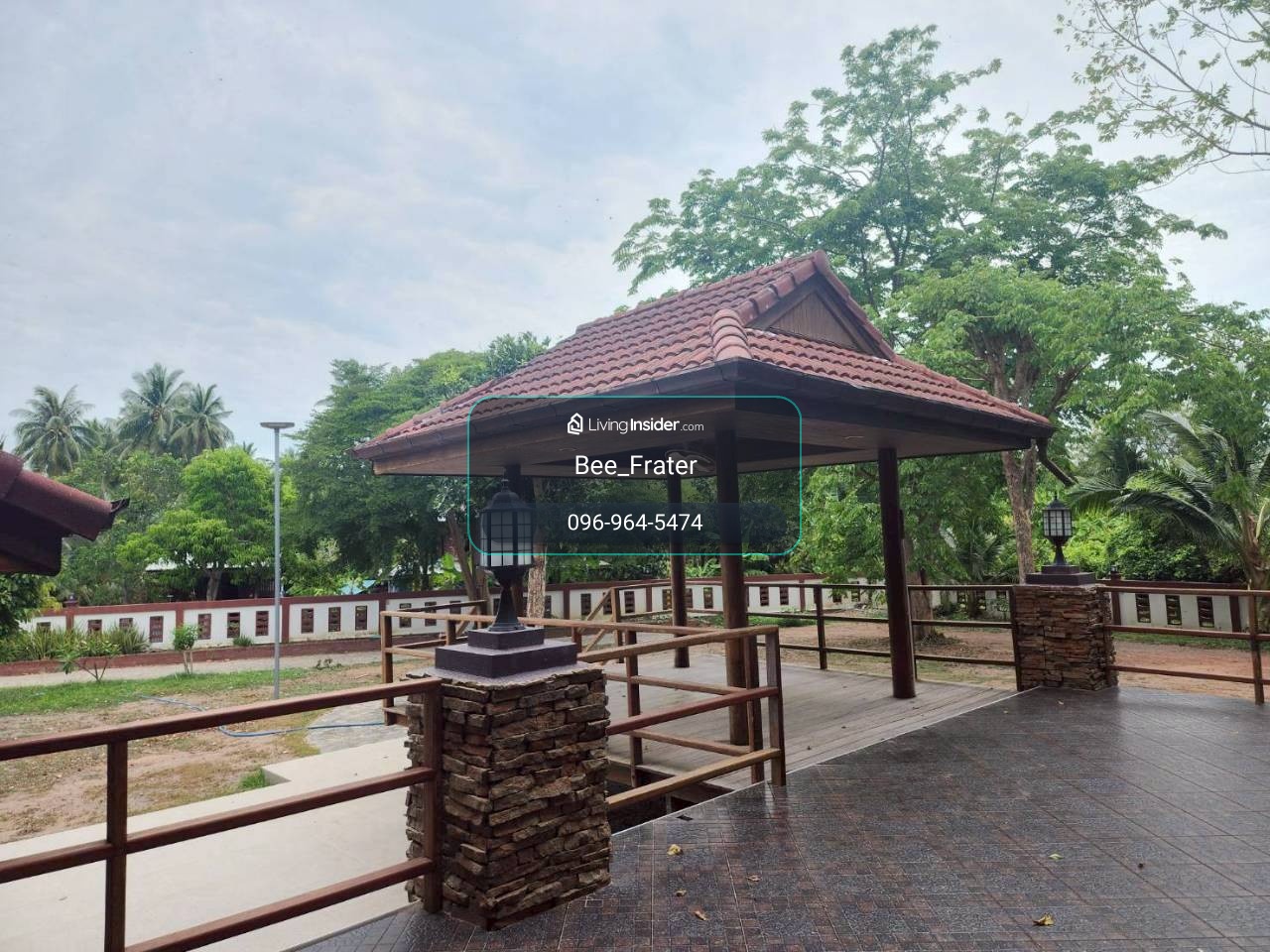 Land for sale with house and coconut plantation, over 6 rai, Mueang Samut Songkhram District. Samut Songkhram Province – รูปที่ 2