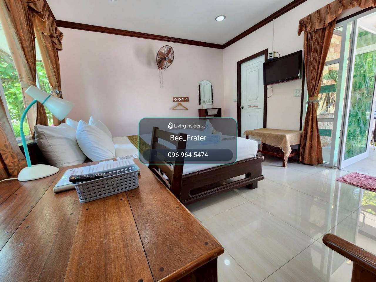 Waterfront resort for sale next to Mae Klong Canal, 2 rai, Samut Songkhram Province. Ready to continue with business. – รูปที่ 4