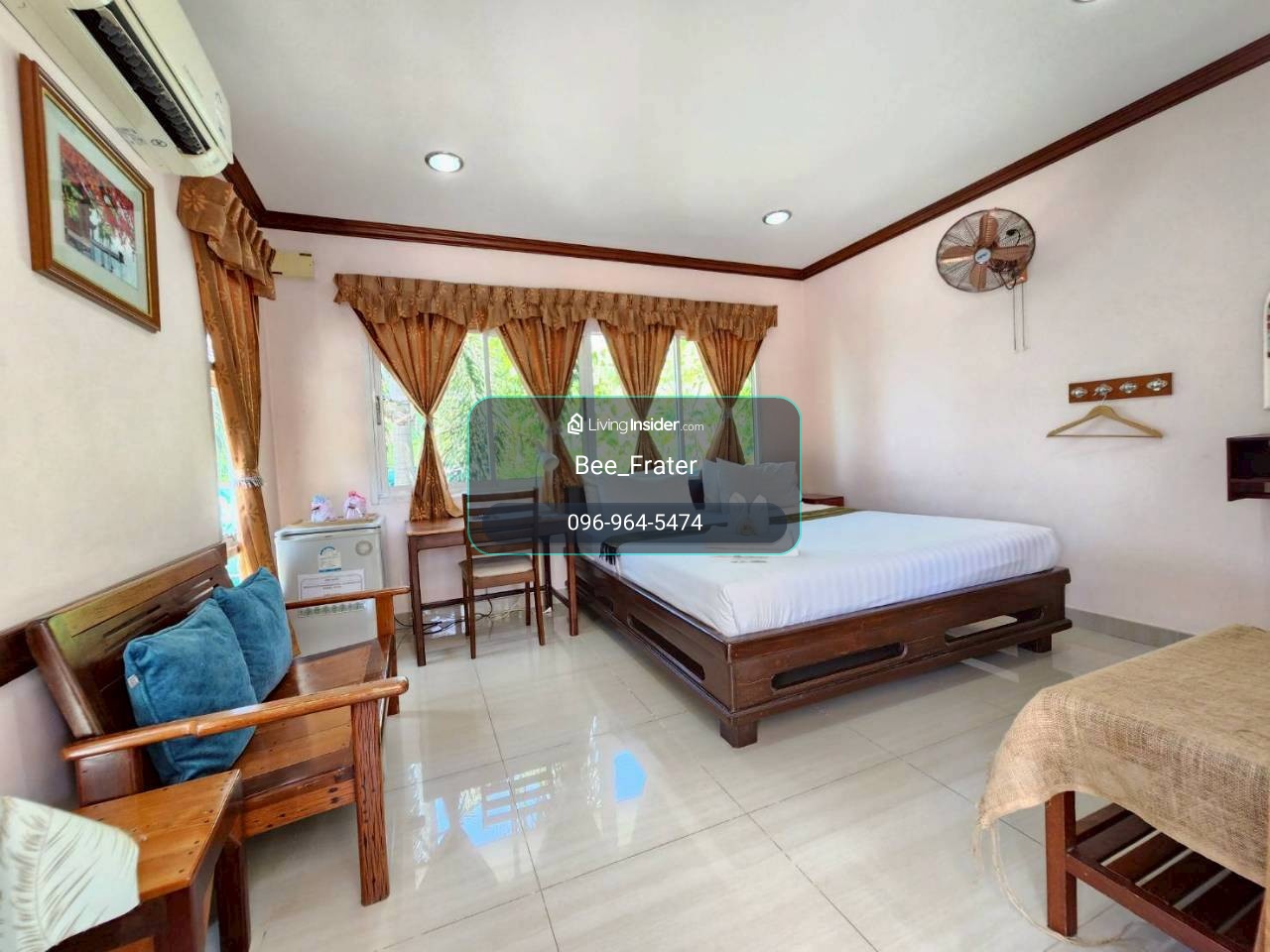 Waterfront resort for sale next to Mae Klong Canal, 2 rai, Samut Songkhram Province. Ready to continue with business. – รูปที่ 3