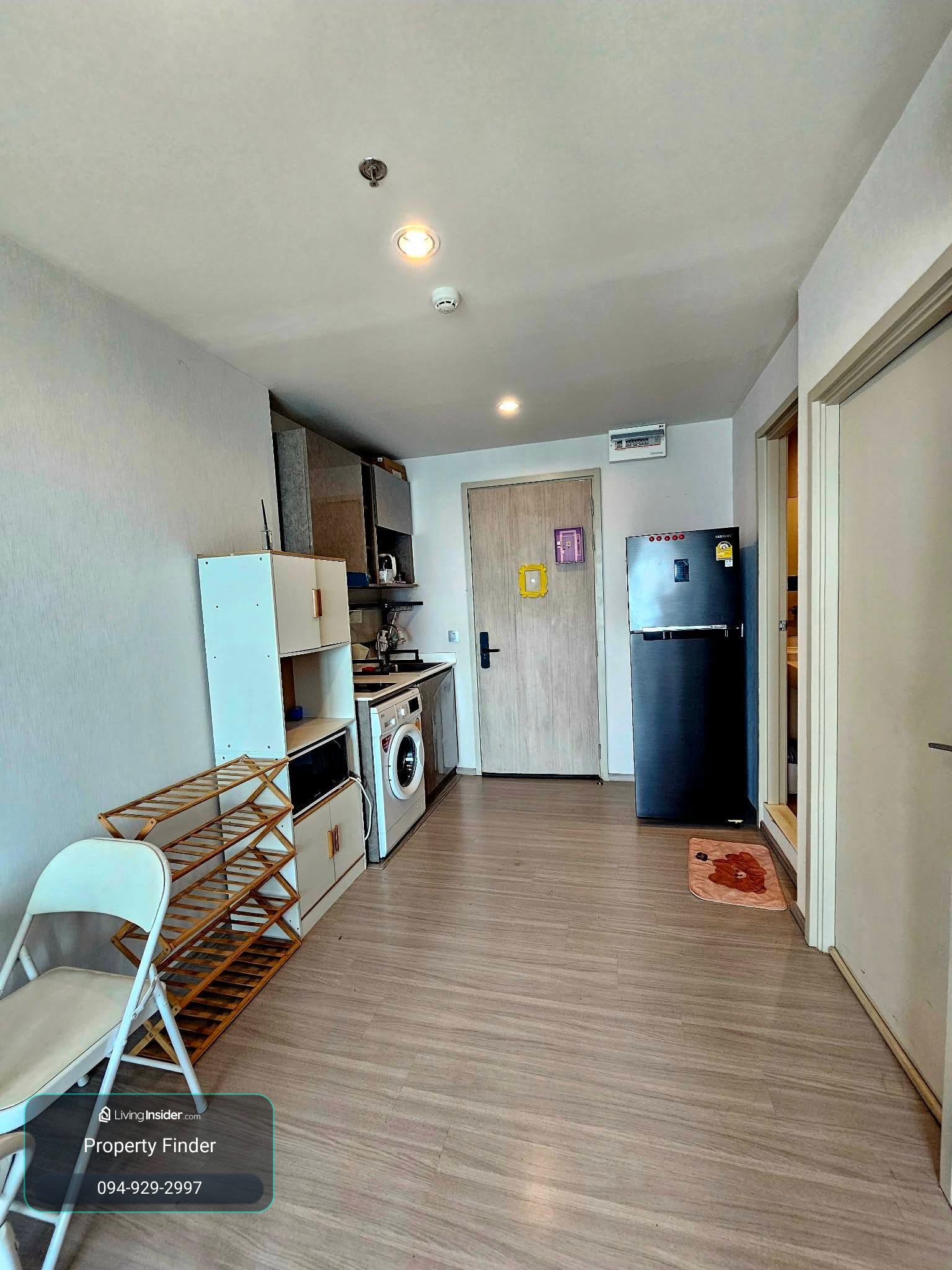 PFD-08593 Condo for rent, Aspire Erawan Prime, new room, large size, 1 bedroom, 35 sq m, fully furnished, ready to move in, next to BTS Chang Erawan 🏙️✨ – รูปที่ 3