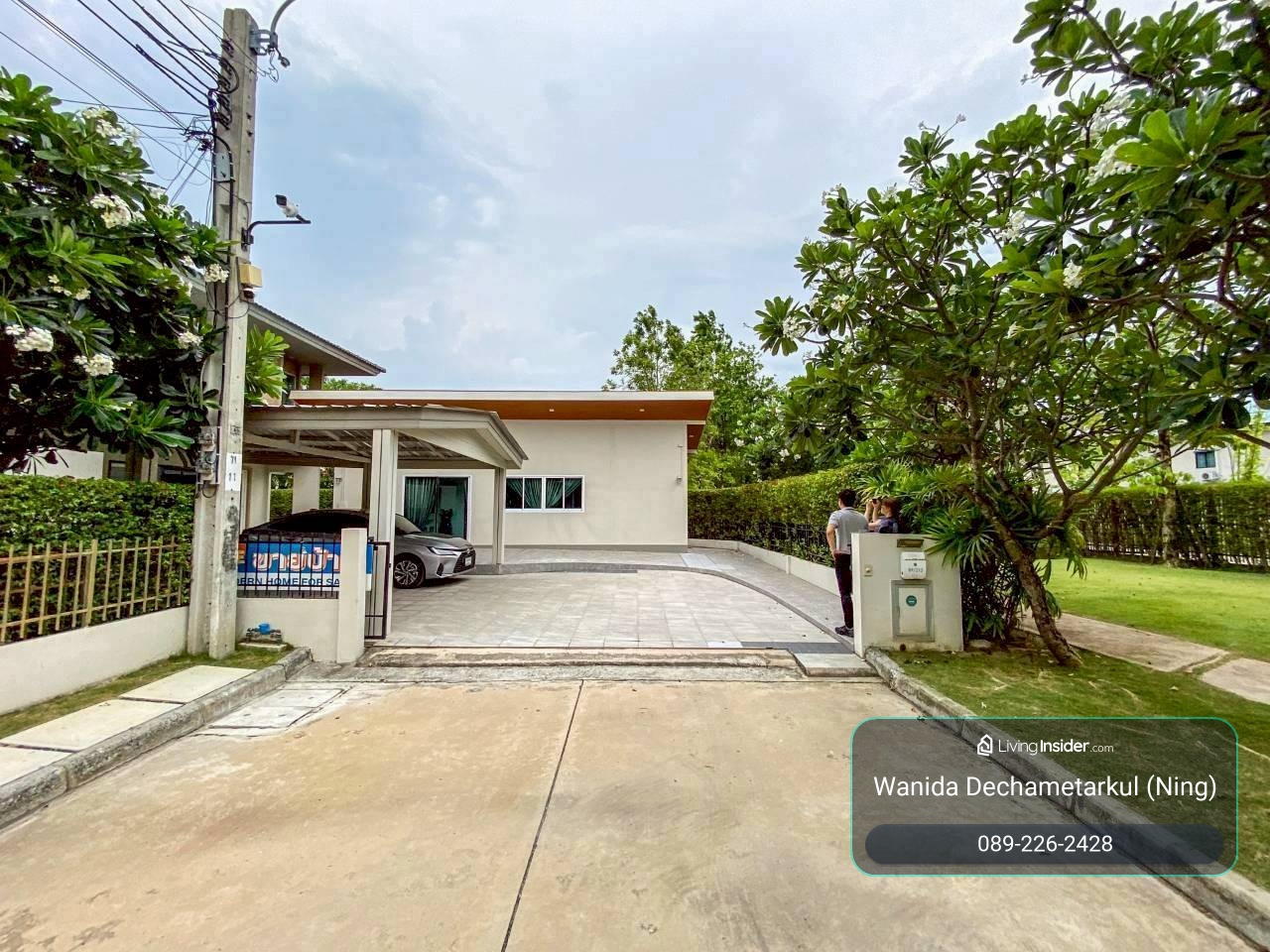 ขายบ้านเดี่ยว ม.คณาสิริ บางนา (ซอยเอแบค) 5 ห้องนอน แปลงใหญ่ 94 ตร.ว. แปลงใหญ่สุดในโครงการ หลังมุมหน้าสวน – รูปที่ 4