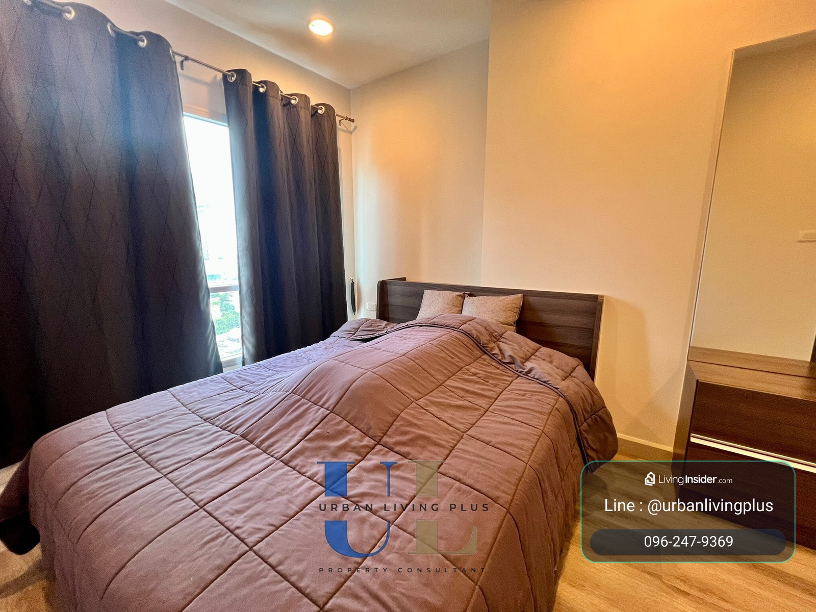 ( UL2606112 ) ✨Tel/Line 096-2479369✨ สำหรับขาย !! เซ็นทริค สาทร-เซนต์หลุยส์ 1 ห้องนอน 1 ห้องน้ำ ขนาด 34.1 ตร.ม. ห้องสวย สภาพดี ไม่เคยปล่อยเช่า✨✨ – รูปที่ 4