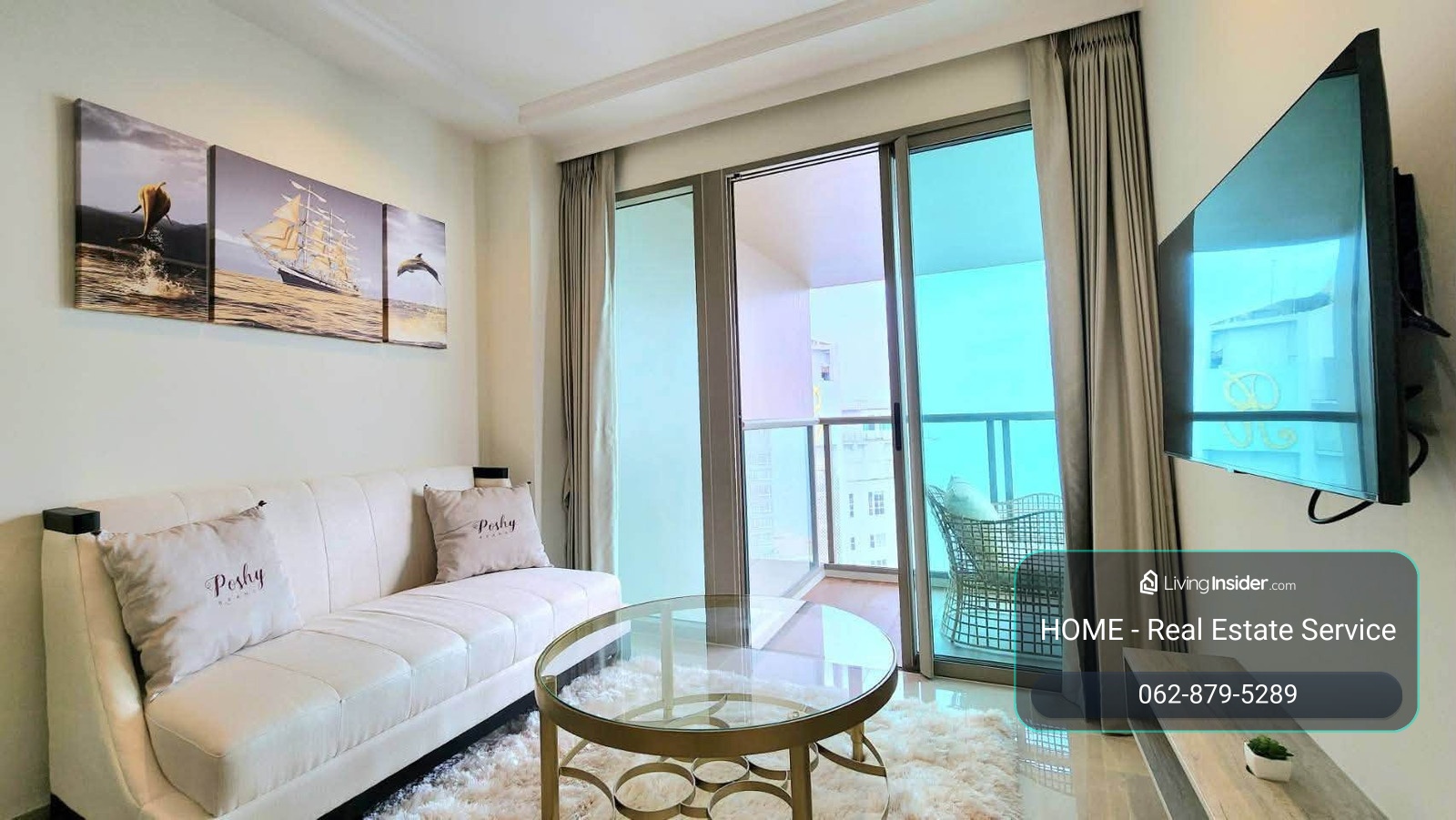 The Riviera Monaco Pattaya / 1 Bedroom (FOR RENT), เดอะ ริเวียร่า โมนาโก พัทยา / 1 ห้องนอน (เช่า) KP042 – รูปที่ 3