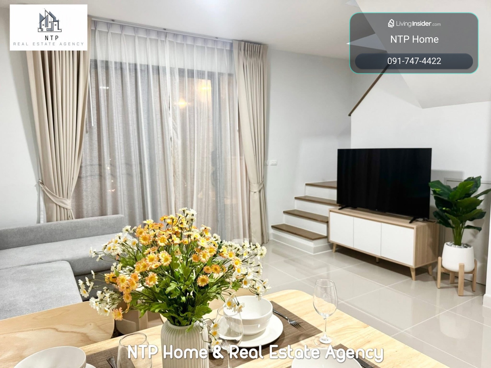 🚨🏡Townhome for rent ใกล้ Mega Bangna เพียง 4 นาที 📍Pleno Sukhumvit-Bangna2 จำนวน 3 ห้องนอน 2 ห้องน้ำ Ready to move in  – รูปที่ 2