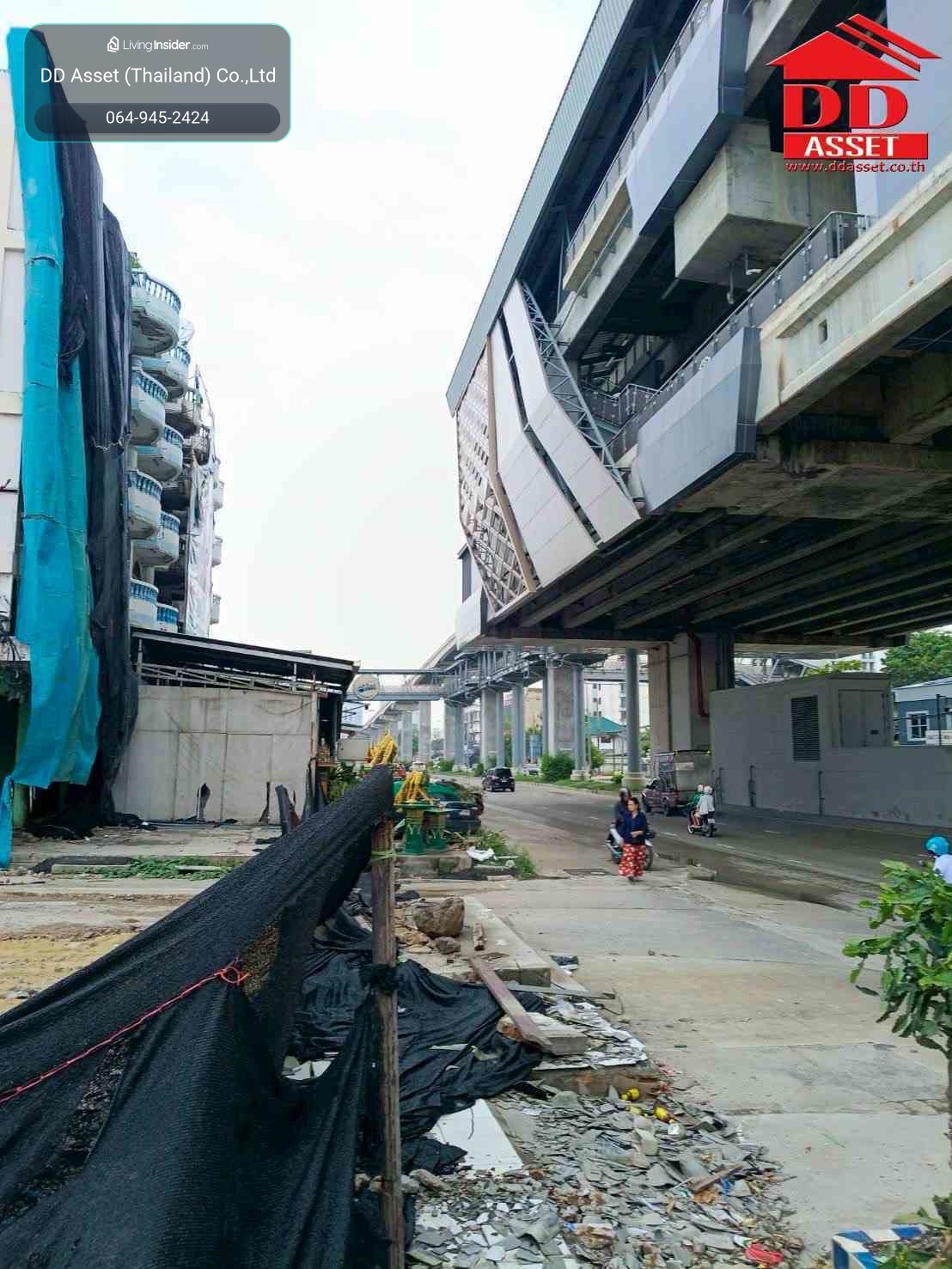 ขายที่ดินเปล่า ทำเลติดสถานีรถไฟฟ้าสายสีเหลือง สถานีศรีเทพา รหัสทรัพย์ : L8065 – รูปที่ 4
