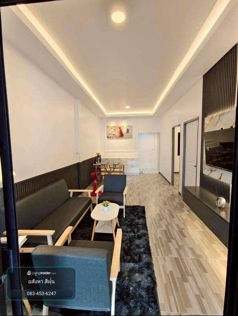 Single story townhouse for sale Wannawadi Saensuk Village, Rangsit-Khlong 7, size 21 tarawa, 3 bedrooms, ready to move in, Lam Phak Kut Subdistrict, Thanyaburi District, Pathum Thani Province. – รูปที่ 4