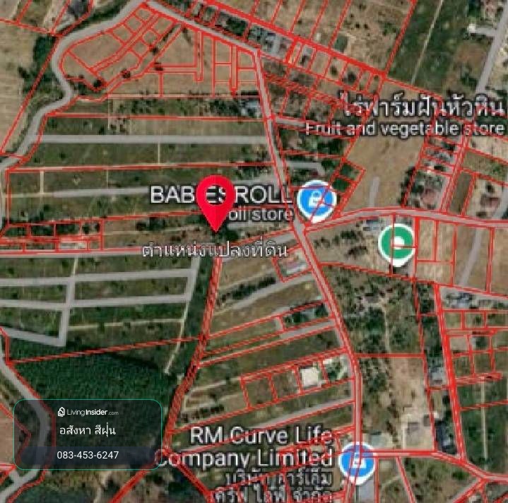 Empty land for sale Cheapest price in this area. Total area 8 rai 38 square wah, Hin Lek Fai Subdistrict, Hua Hin District, Prachuap Khiri Khan Province. – รูปที่ 4