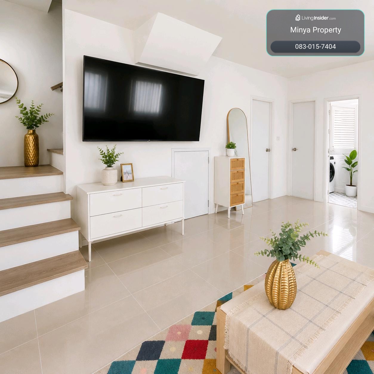 ขายด่วน! บ้านทาวน์โฮม 3 ห้องนอน หลังมุม โครงการ The Connect รามอินทรา กม.8  – รูปที่ 4