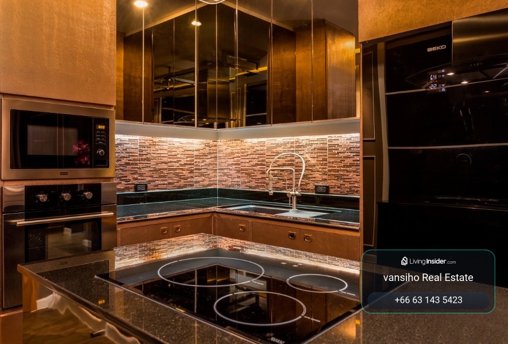 For urgent rent, circle condominium, beautiful room, fully decorated, high floor, beautiful view. – รูปที่ 3