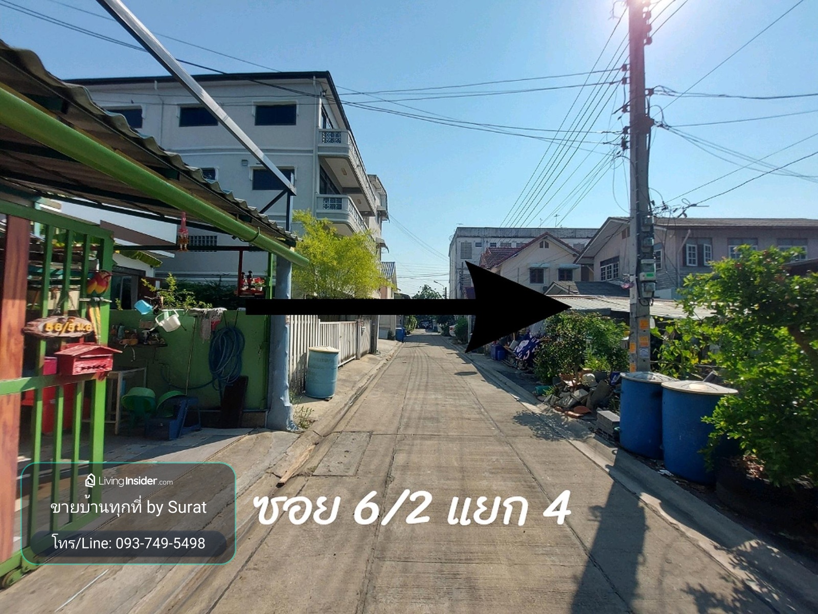 Land for sale, 70 sq m., below market price, Suksawat 76, Phra Pradaeng, Samut Prakan, with knock-down house, near Rama 2 / Pracha Uthit / KMUTT, good location. – รูปที่ 3