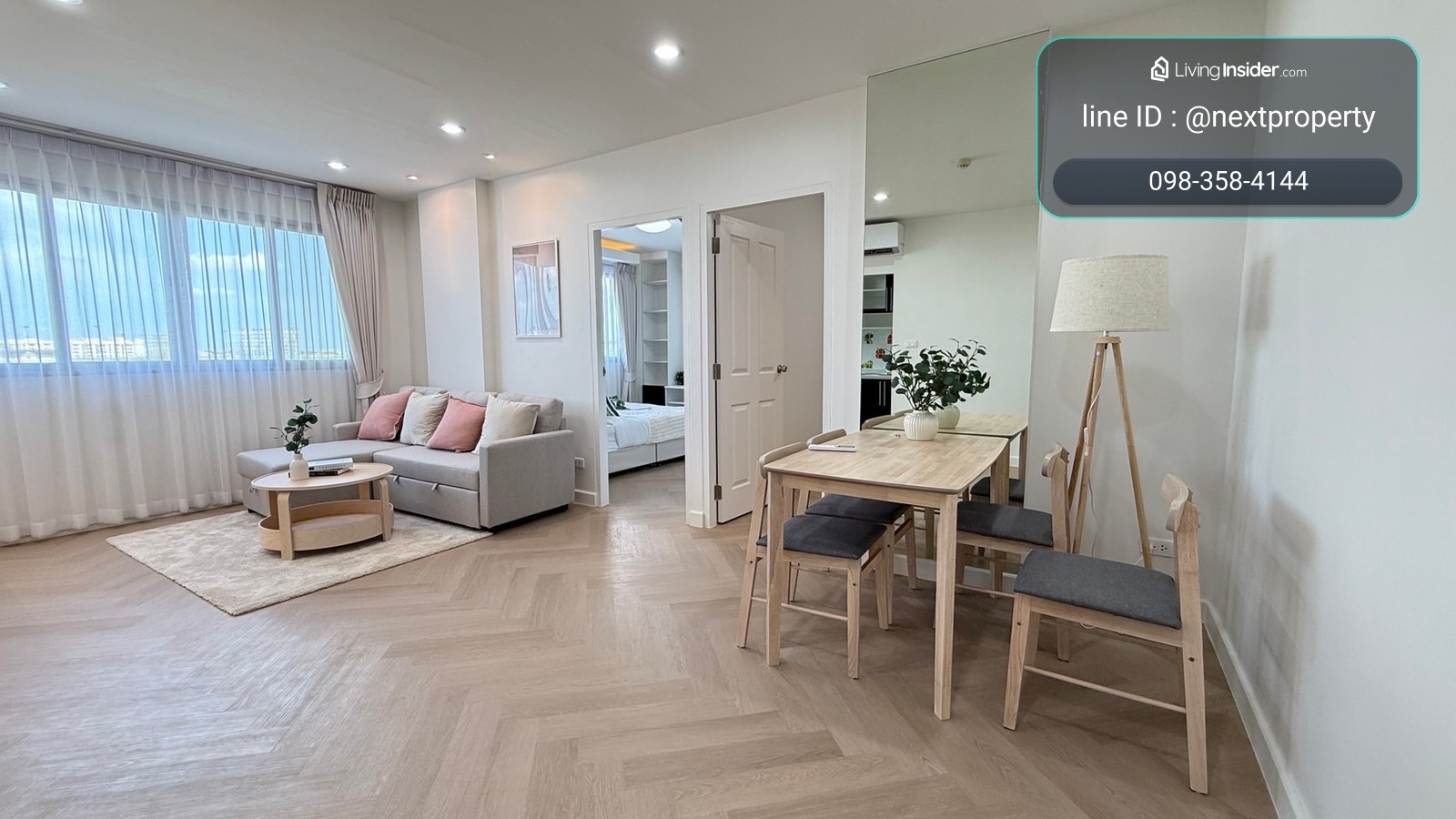 ขาย D Condo รามอินทรา ห้องสวย พร้อมเฟอร์นิเจอร์ใหม่หมด – รูปที่ 4