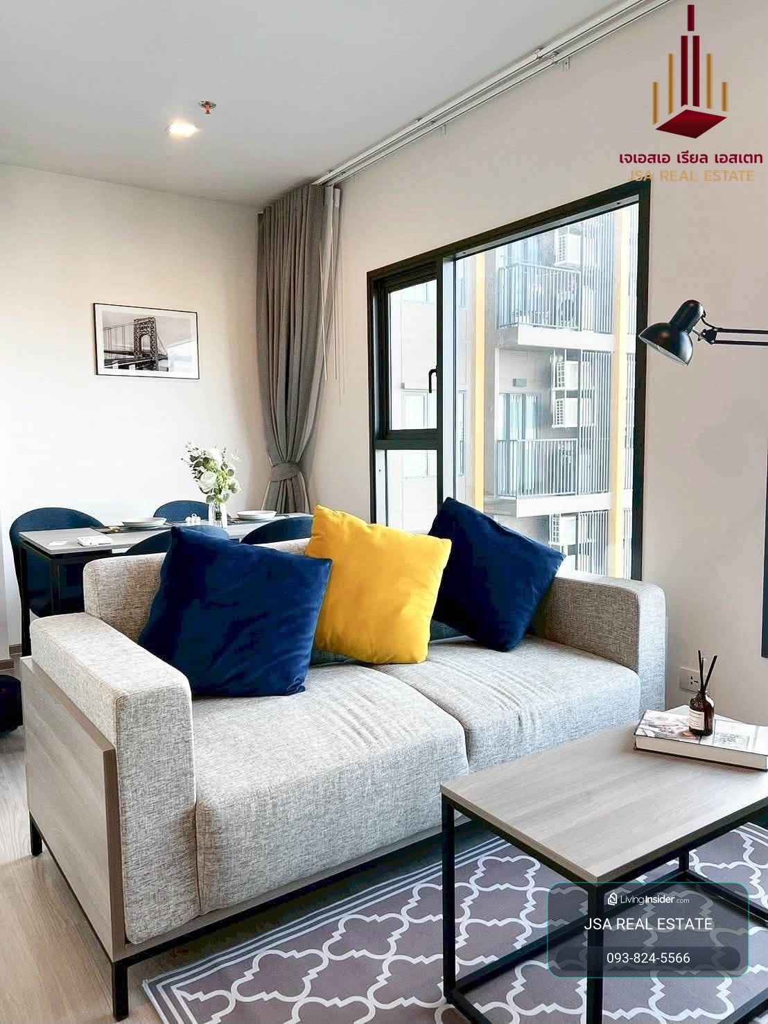 ✨ For Rent : THE BASE Phetchaburi - Thonglor  Condo ✨  💰 Only 23,500 THB/month – รูปที่ 3