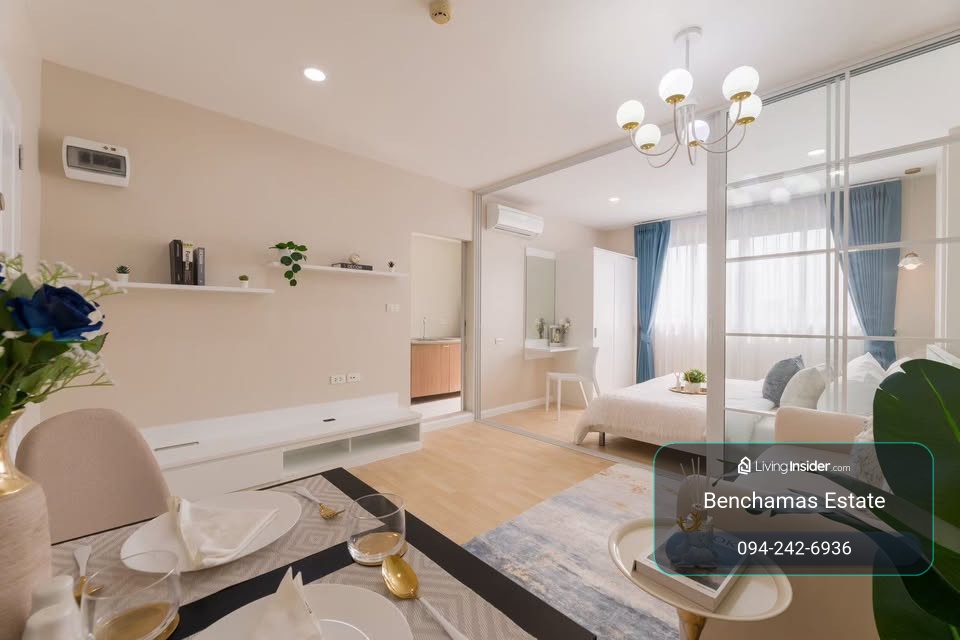 🔥ขาย ดีคอนโด รามอินทรา (D Condo Ramindra) | ใกล้ MRT สายสีชมพู สถานีมัยลาภ – รูปที่ 4