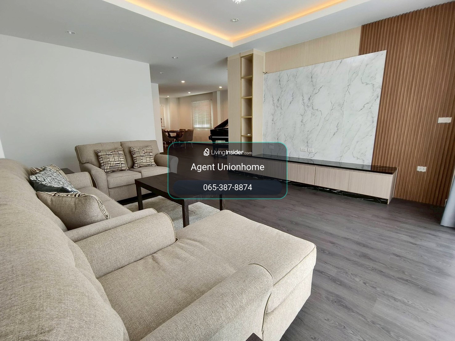 ให้เช่าบ้านเดี่ยว 3 ชั้น สุขุมวิท 65 (เอกมัย) ใกล้ BTS เอกมัย (N.2187) – รูปที่ 2