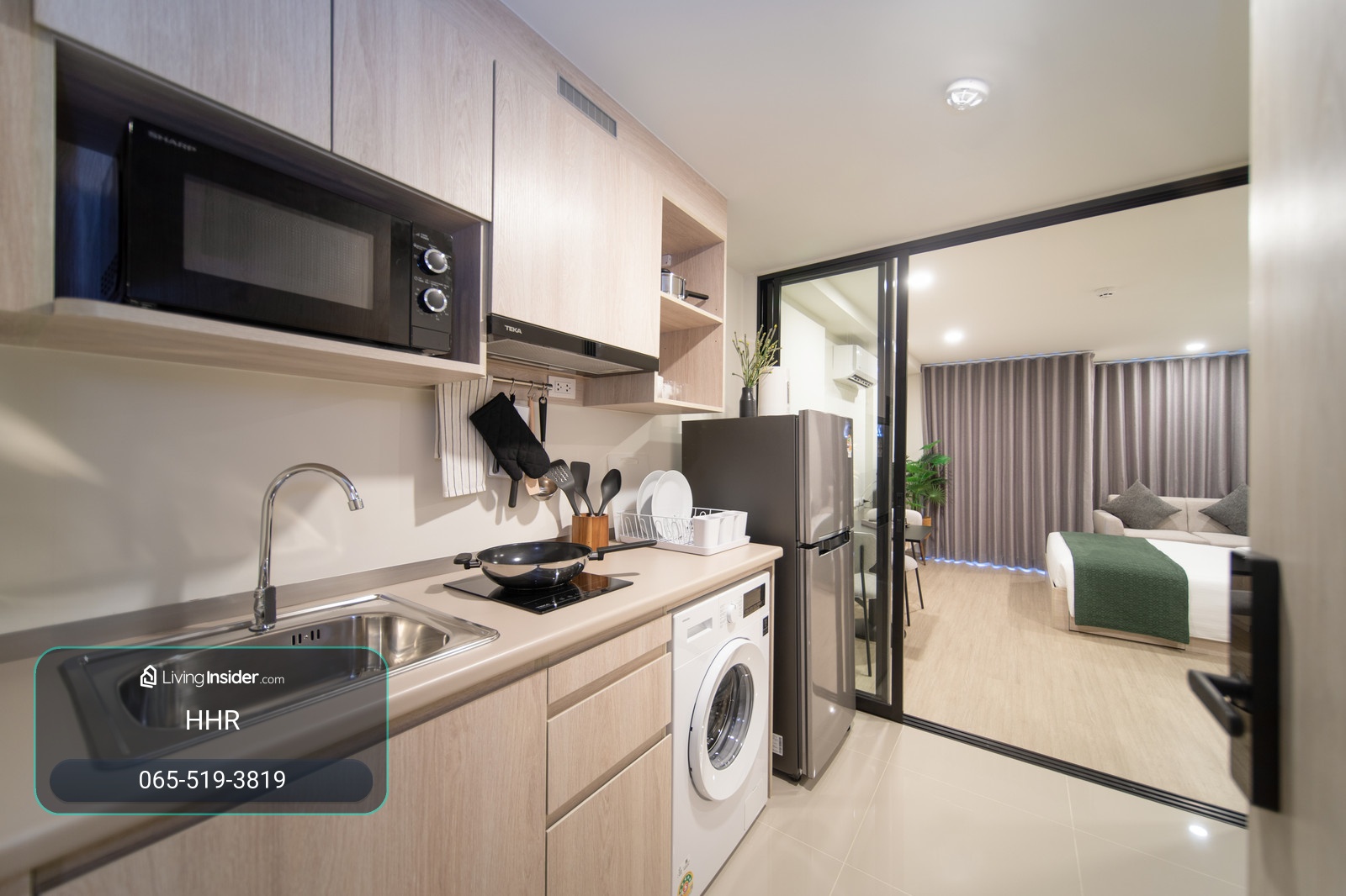 🔥Condo for rent, Kathu Patong by Hampton, room 1 Bedroom, 28 sq m, Phuket 🔥 (Service residence by Hampton) ✅ Accepting rental contracts for 6 months or more. – รูปที่ 3
