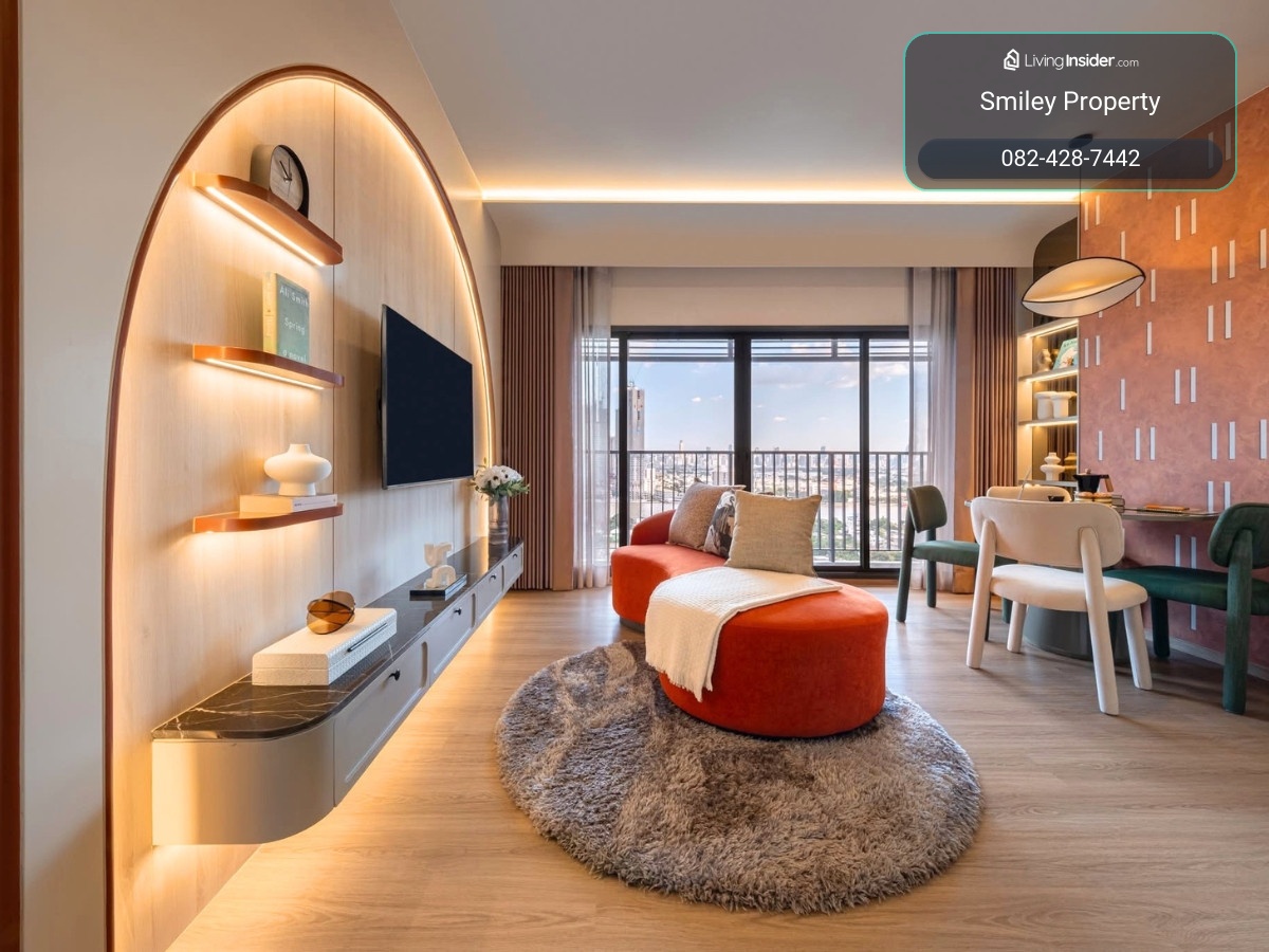 𝐇𝐎𝐓 𝐏𝐑𝐈𝐂𝐄 🔥 𝟐 ห้องนอน 𝟐 ห้องน้ำ วิวแม่น้ำ ลดสูงสุด 𝟖𝟕𝟎,𝟎𝟎𝟎 𝐅𝐑𝐄𝐄! เฟอร์ฯครบเซ็ท เริ่ม 𝟒.𝟗𝟒 𝗠𝗕*📱082-428-7442 – รูปที่ 3