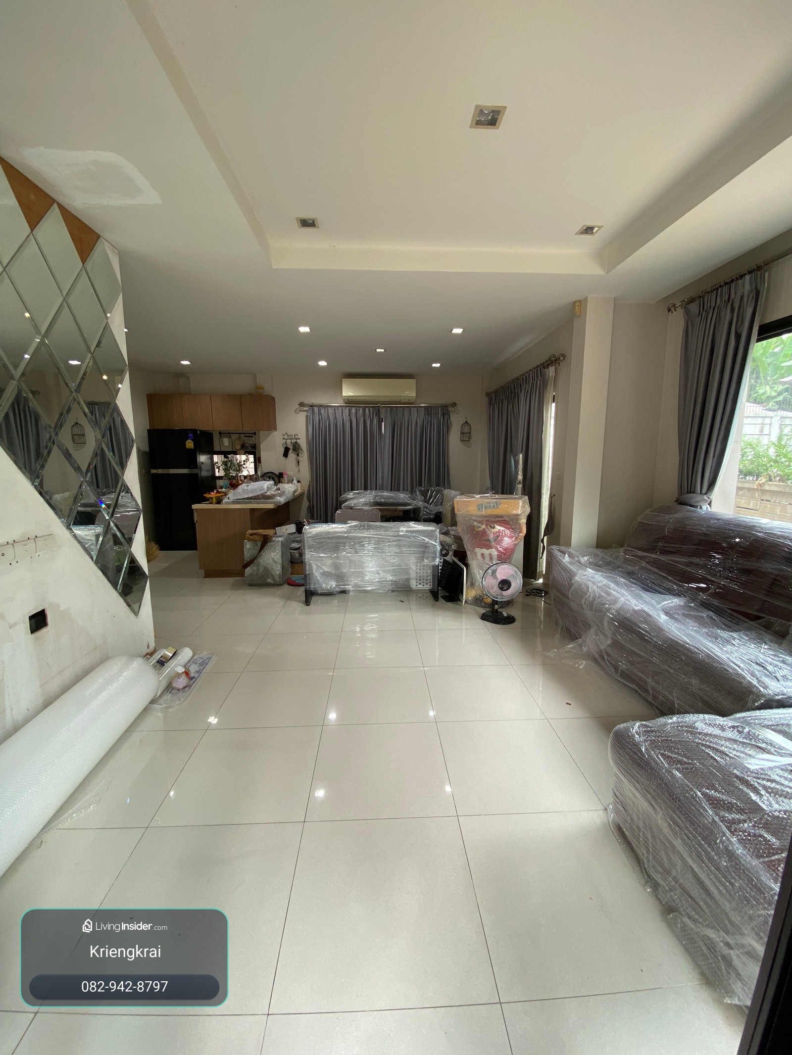 ให้เช่า/Rent บ้านเดี่ยว เศรษฐสิริ วัชรพล 3 ห้องนอน อยู่ตรงข้ามสวน  – รูปที่ 2