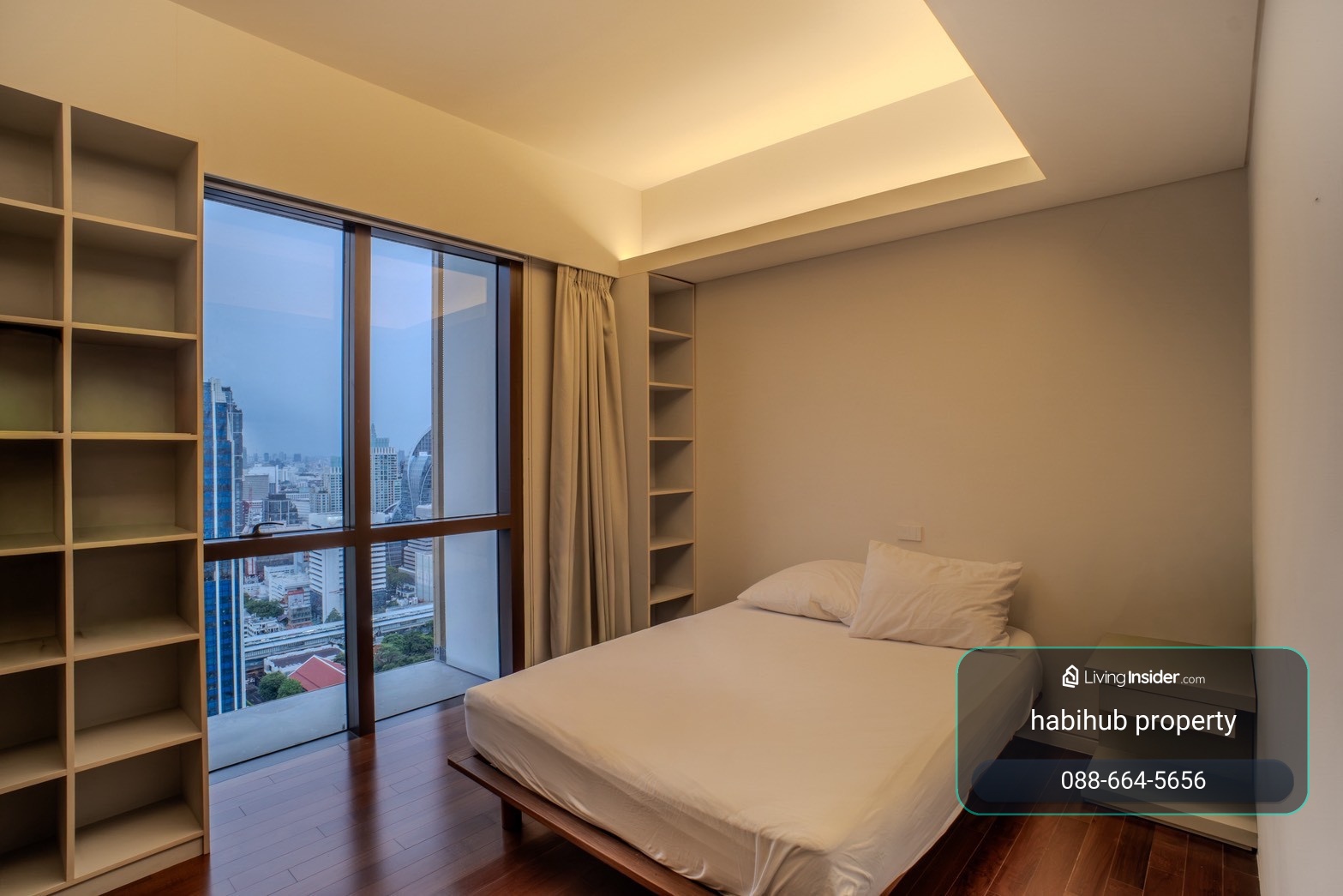 🏠✨ หรรษา ราชดำริ (Hansar Rajdamri) | เช่าคอนโด 2 ห้องนอน (HBH-ST-313) – รูปที่ 2