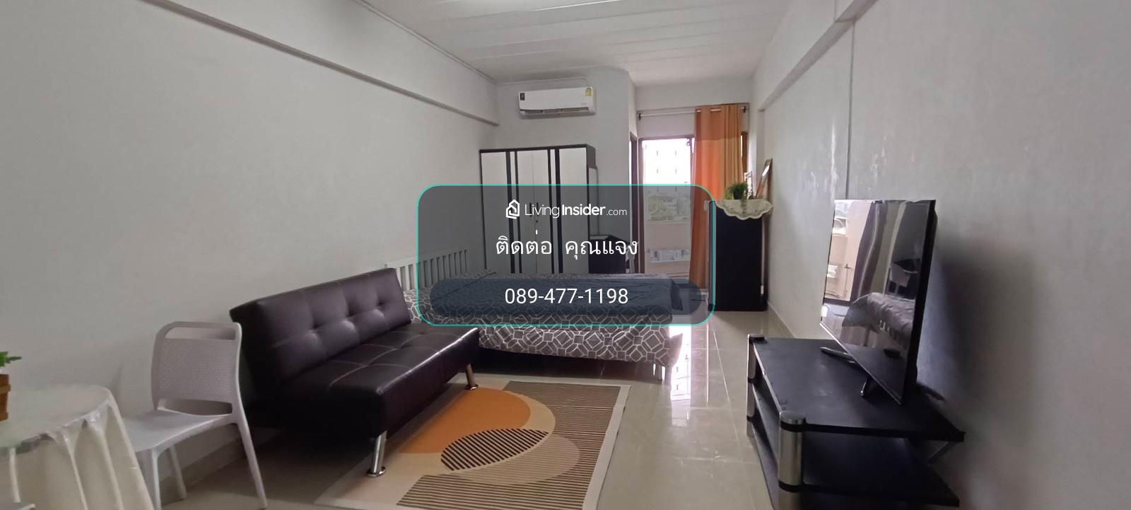 Selling cheap, less than 600,000, fully furnished, suitable for own living or investment and rental.   Condo Baan Suan Bang Khen, Soi Phahonyothin 48, near BTS Sai Yut Station. – รูปที่ 2