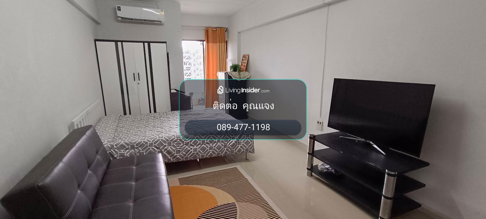 Selling cheap, less than 600,000, fully furnished, suitable for own living or investment and rental.   Condo Baan Suan Bang Khen, Soi Phahonyothin 48, near BTS Sai Yut Station. – รูปที่ 4