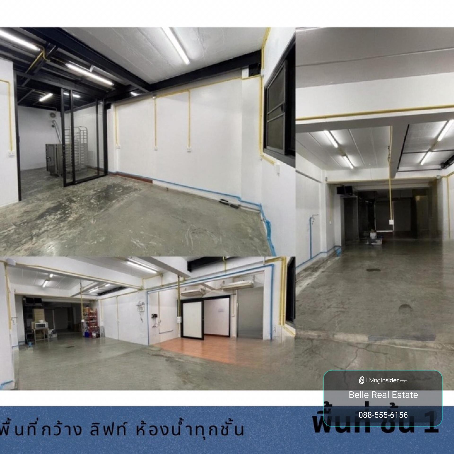 #Selling 40% lower than appraisal #Commercial building next to the road, 6 floors, 2 units, 1,100 sq m., great value, decorated with a glass facade, has parking for 10 cars or more, suitable for #Beauty Clinic #Dental #Animal Hospital #Showroom #Next to t – รูปที่ 3