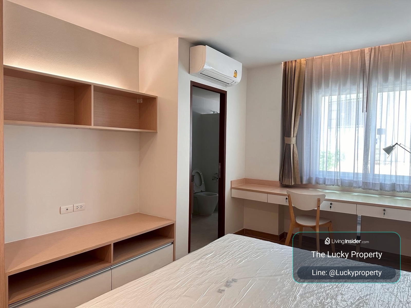 LHC-0440 For rent Residence 52 Condominium 🛌 3 bedrooms, 3 bathrooms, 87 sq m. 🚇 near BTS On Nut – รูปที่ 2