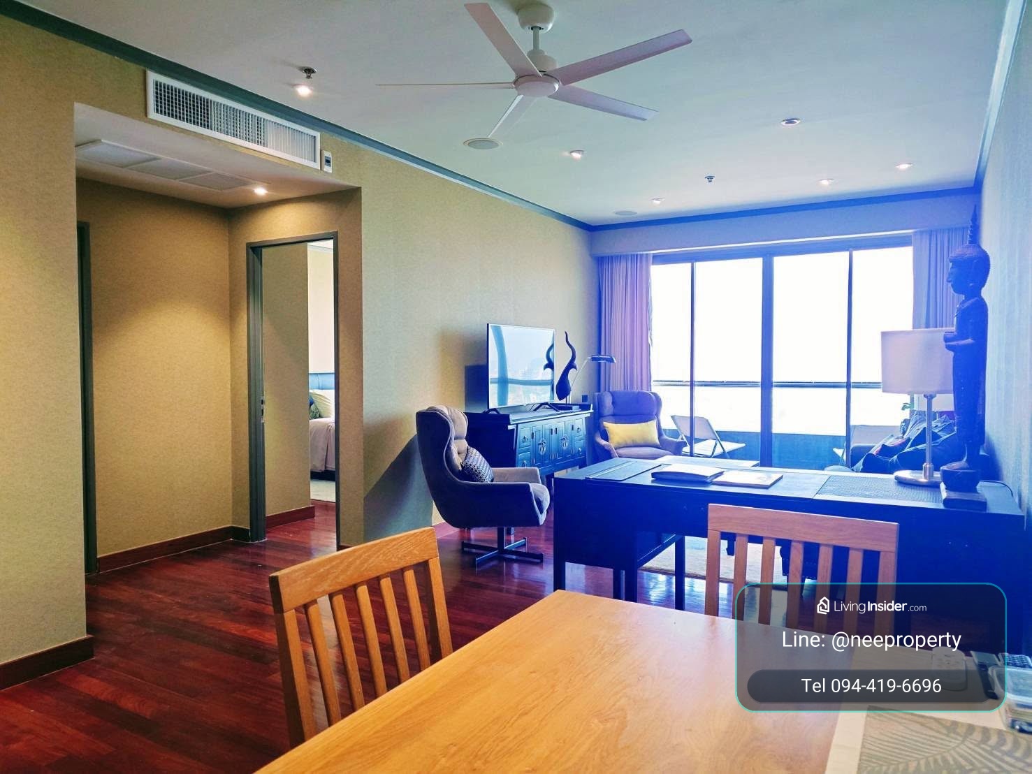 Condo for rent, Baan Chao Phraya, Charoen Nakhon, near Iconsiam. – รูปที่ 3