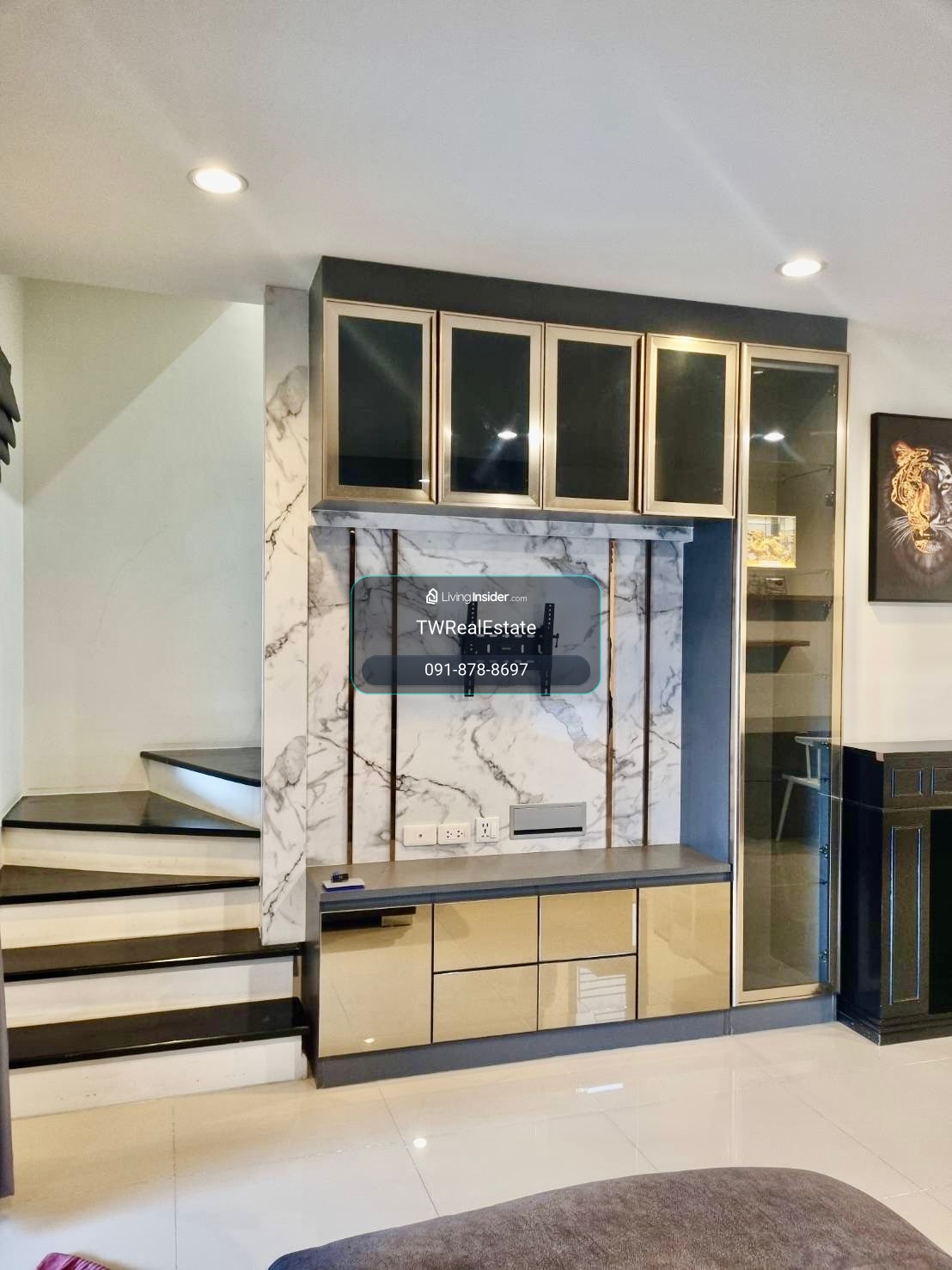ขายทาวน์โฮม 3 ชั้น Patio Srinakarin – Rama 9 ทำเลกรุงเทพกรีฑา บ้านสวยพร้อมอยู่ ติดแอร์ทุกห้อง พื้นที่กว้าง 29.8 ตร.ว. ใกล้รถไฟฟ้า ทางด่วน และสิ่งอำนวยความสะดวกครบครัน – รูปที่ 3