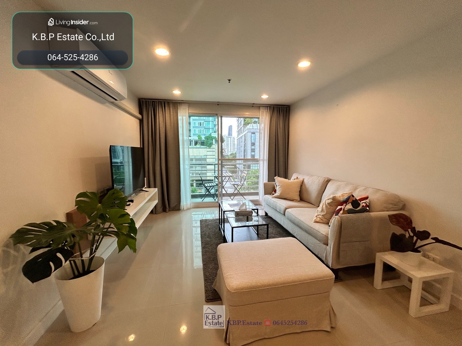 🏡 Serene Sukhumvit 24   | BTS พร้อมพงศ์ | 2 ห้องนอน 2ห้องน้ำ Fully Furniture ให้เช่า 55,000 บาท/เดือน – รูปที่ 3