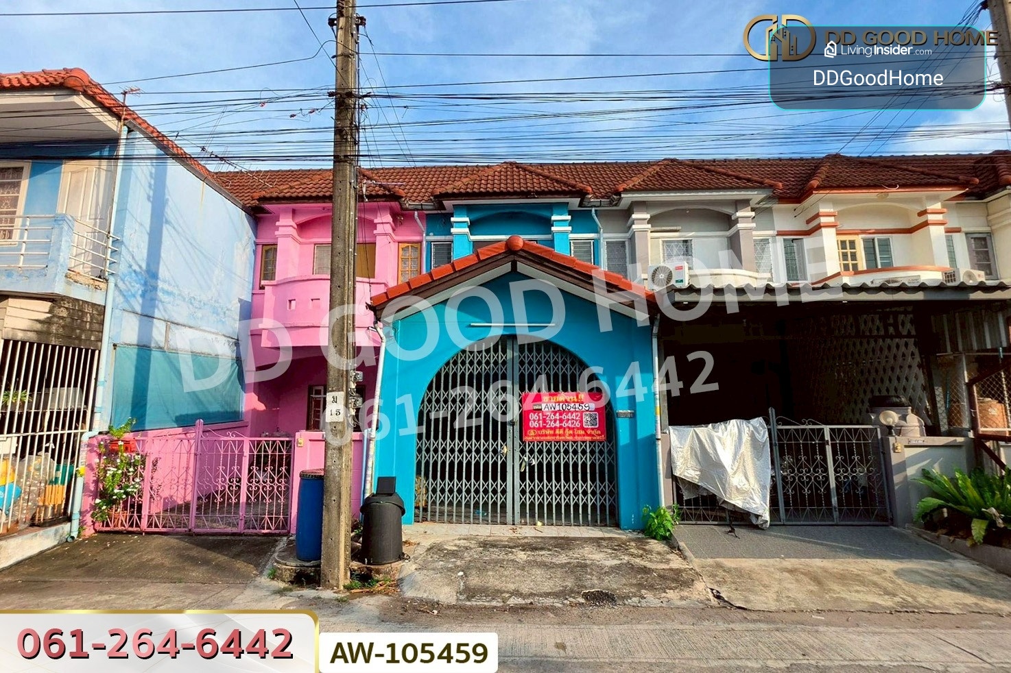 ทาวน์เฮ้าส์ หมู่บ้านคณาทรัพย์ ซ.เจริญพัฒนา 7 (รามอินทรา 117) AW-105459 – รูปที่ 2