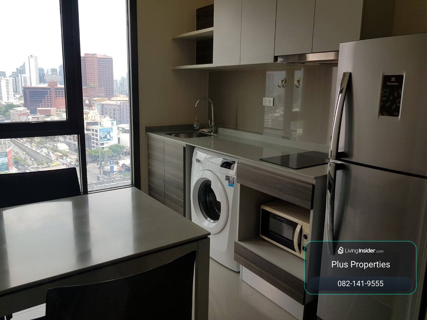 !! ห้องสวย ให้เช่าคอนโด Centric Ratchada-Huaikhwang ใกล้ MRT ห้วยขวาง – รูปที่ 3