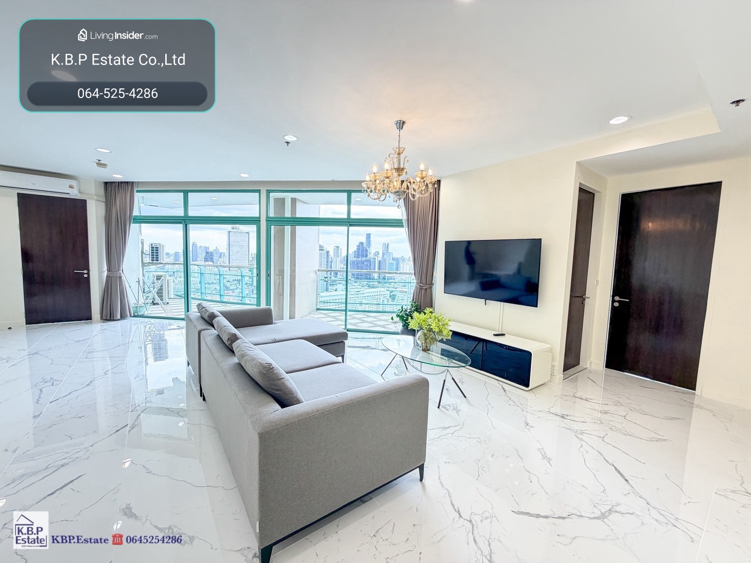 🏡✨ ให้เช่า Condo Chatrium Riversite -Residence 📍 คอนโดหรูขนาดใหญ่ พื้นที่ 200 ตร.ม. 🛏️ 3 ห้องนอน | 🛁 3 ห้องน้ำ 💰 ค่าเช่า 180,000 บาท/เดือน – รูปที่ 3