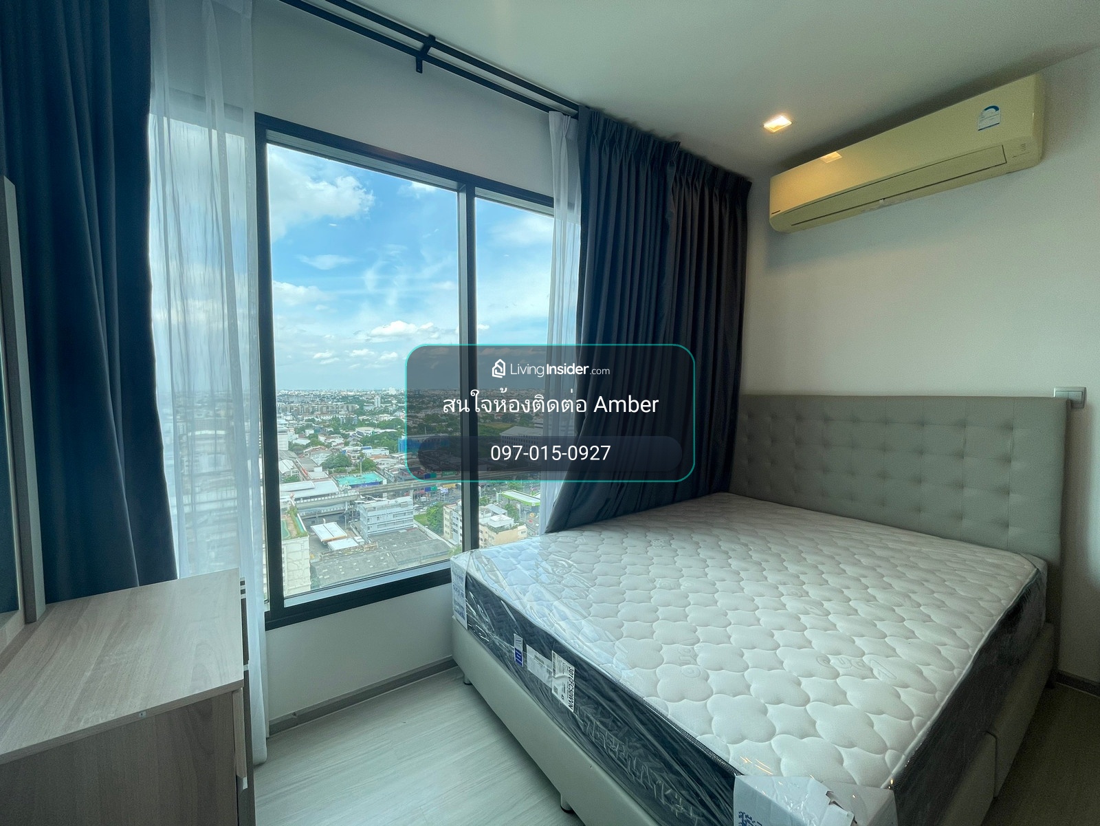 For rent, Life Sukhumvit 62, price 28,000 baht, near BTS BangChak. – รูปที่ 3