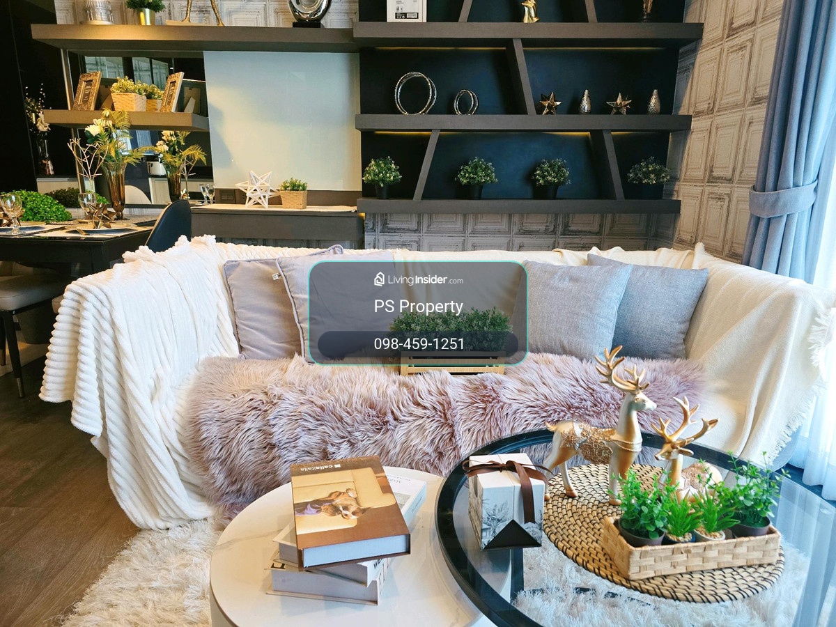 ให้เช่า ✨ Edge Sukhumvit 23 ✨ เฟอร์นิเจอร์ และ เครื่องใช้ไฟฟ้าครบ ใกล้ BTS อโศก – รูปที่ 4