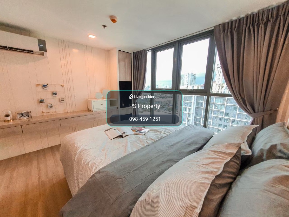 ให้เช่า 🔥 IDEO Mobi Sukhumvit 🔥 ห้องDuplex เฟอร์นิเจอร์ และ เครื่องใช้ไฟฟ้าครบ ใกล้ BTS อ่อนนุช – รูปที่ 3