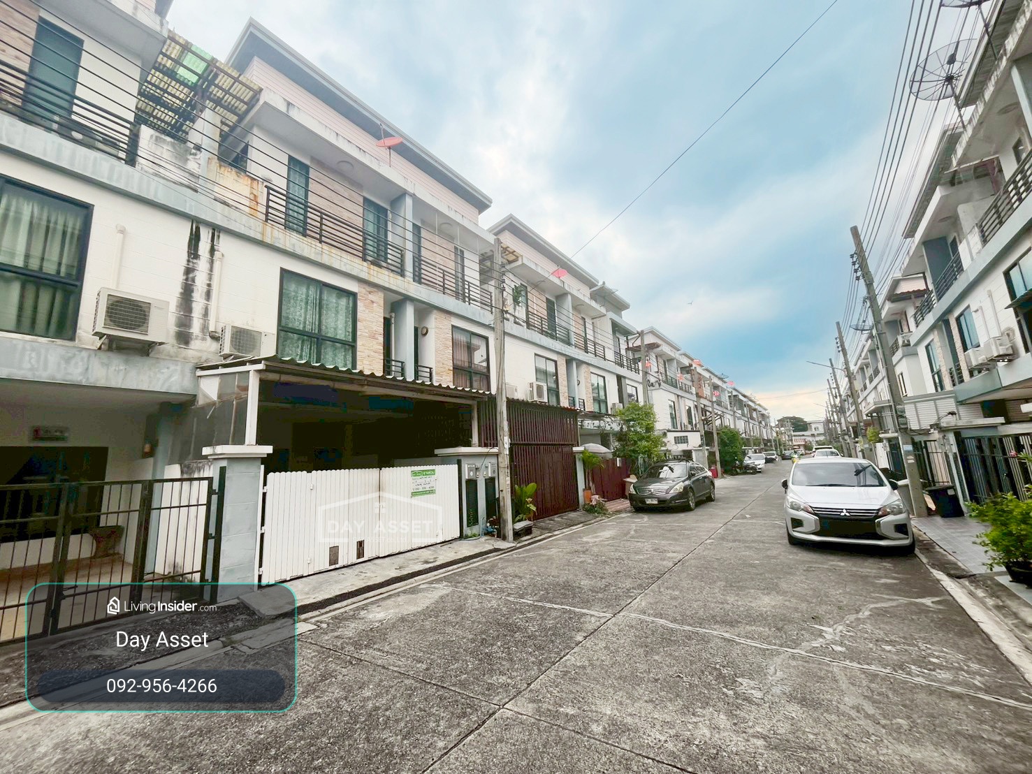 3-story townhome for sale, Merit Place Project Phase 3, Ladprao 87: Merit Place 3 Ladprao 87, area 17.5 sq m, selling for only 3,700,000 million baht. – รูปที่ 3